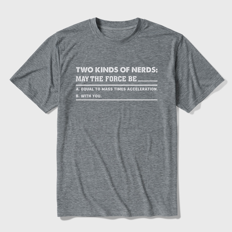 Two Kinds of Nerds Ultra Soft Heather Tee