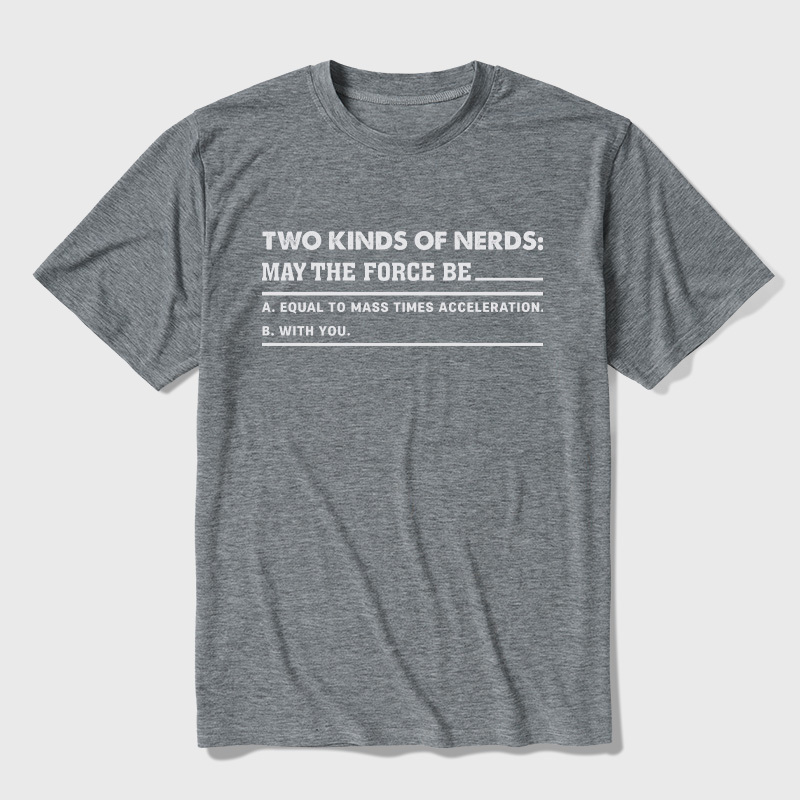Two Kinds of Nerds Ultra Soft Heather Tee