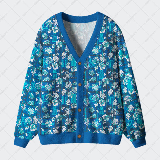 Doctor Who Hawaiian Geek Ugly Cardigan Sweaters 