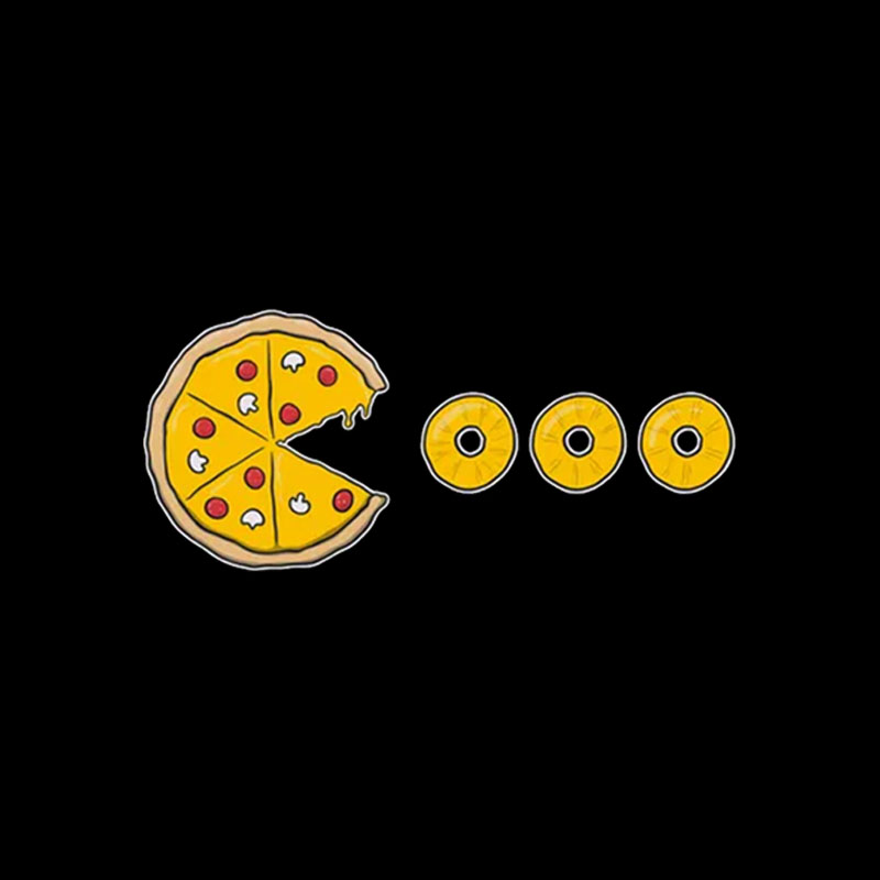 Pac Pizza Geek T-Shirt