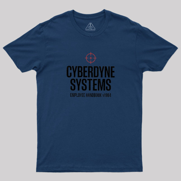 Cyberdyne Systems Employee Handbook Geek T-Shirt