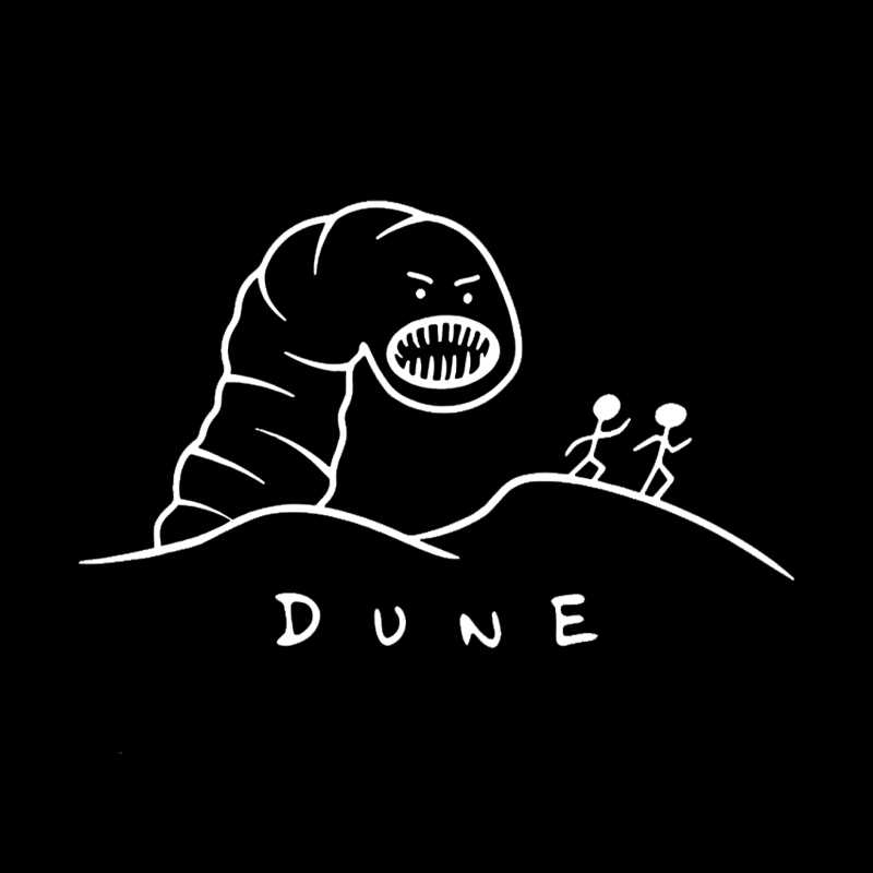 Run from the Worm! Geek T-Shirt