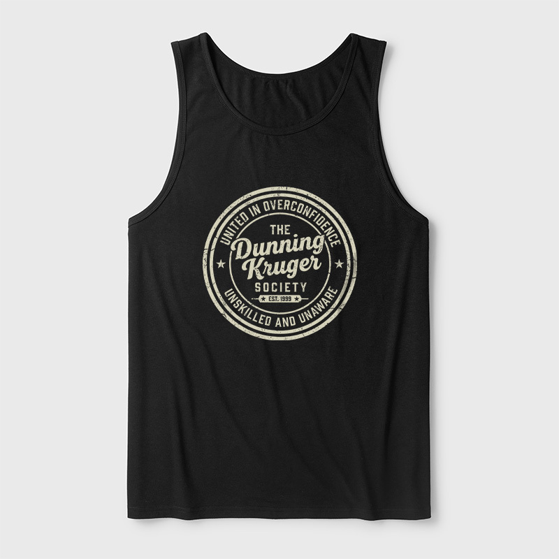 The Dunning-Kruger Society Ultra Soft Heather Tank