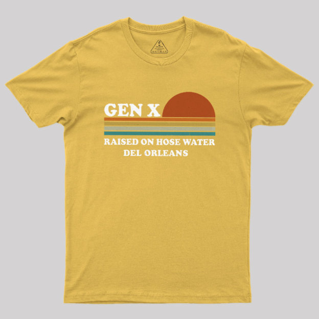 Gen-X Vintage Sunset Geek T-Shirt