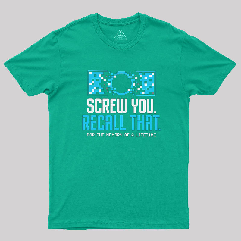 Memory Of A Lifetime Geek T-Shirt