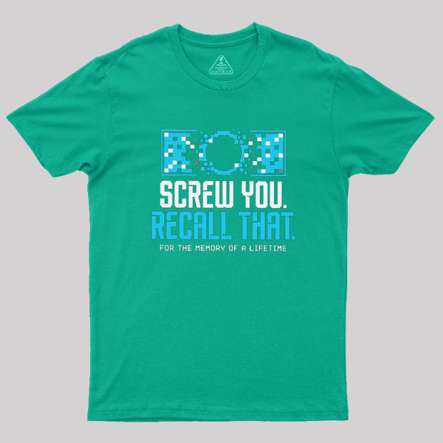 Memory Of A Lifetime Geek T-Shirt
