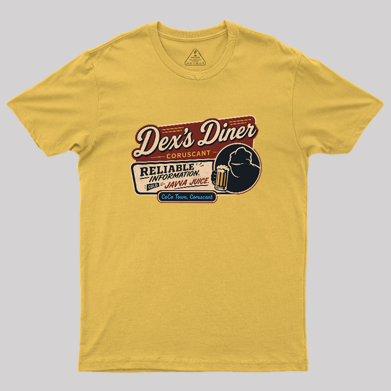 The Four-Armed Chef's Galactic Diner Geek T-Shirt