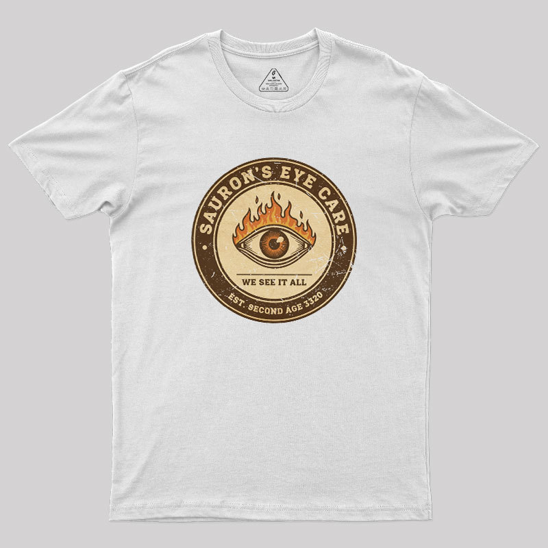Sauron��s Eye Care Geek T-Shirt