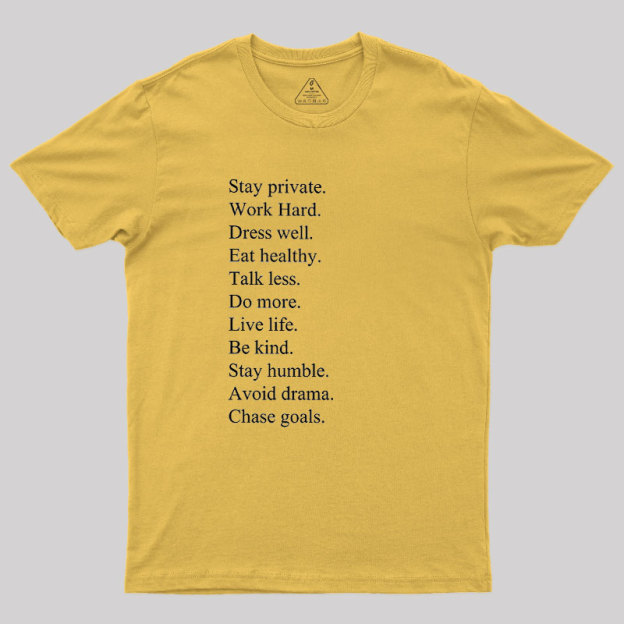 Stay Private Geek T-Shirt