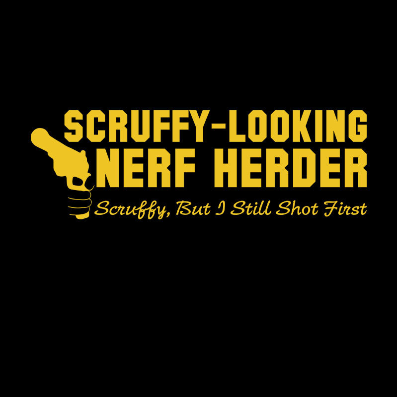 Scruffy Rebel Geek T-Shirt