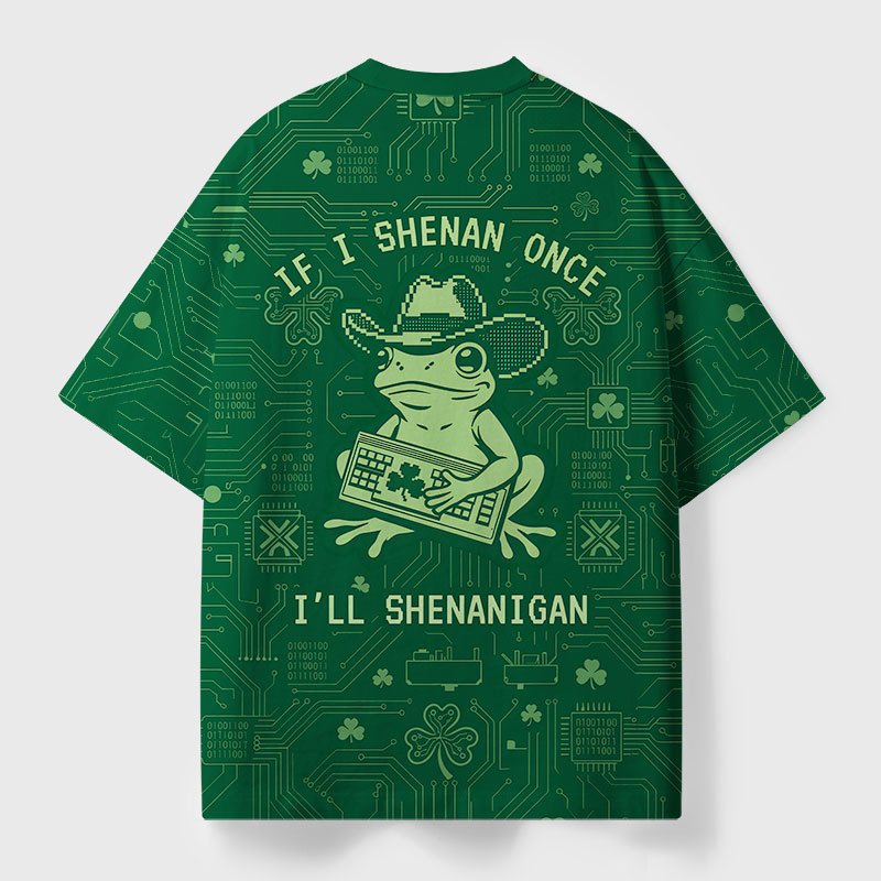 Shenanigan Geek All-Over Print T-Shirt