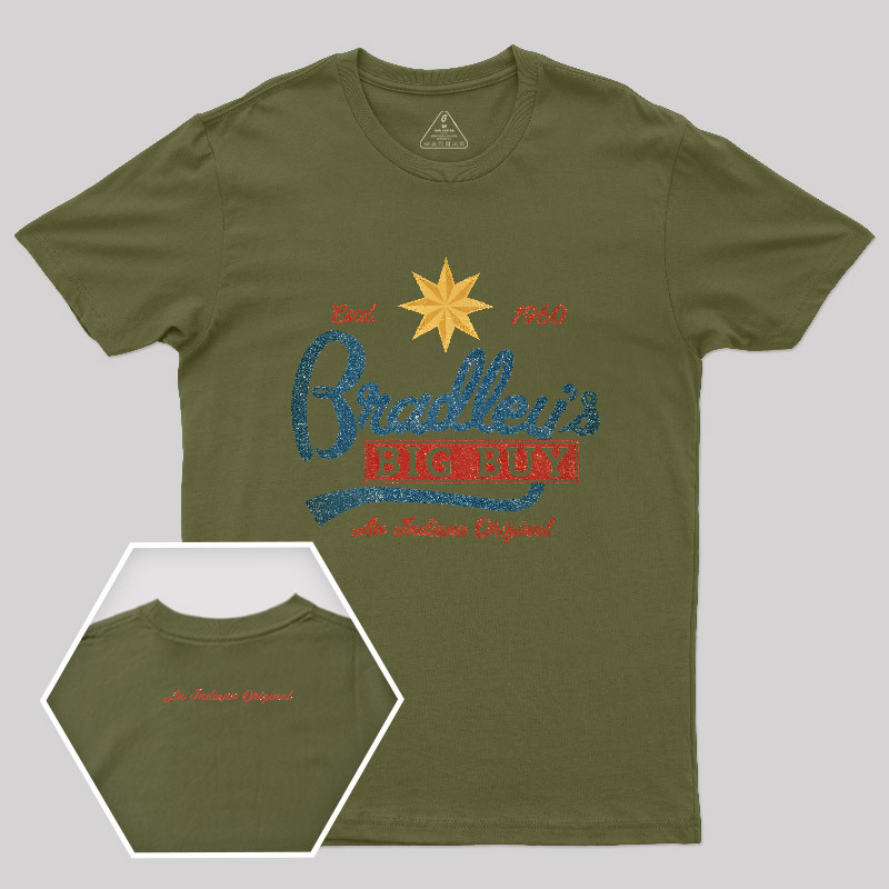 Bradleys Big Buy Vintage Geek T-Shirt