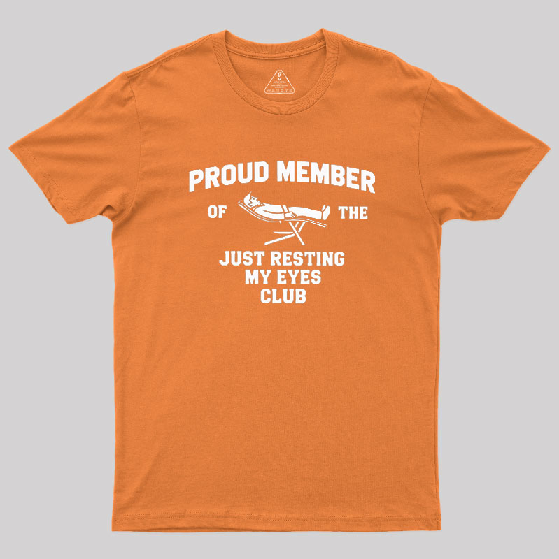 Resting Club Geek T-Shirt