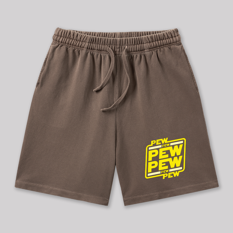 PewPewPew Geeky Washed Shorts