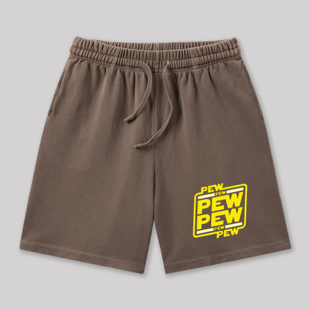 PewPewPew Geeky Washed Shorts