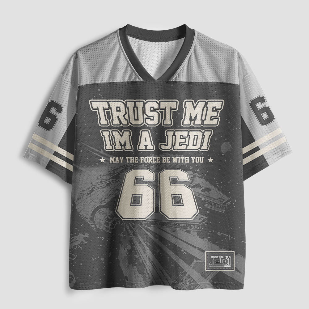 Trust Me I Am a Jedi Geek Mesh Jersey
