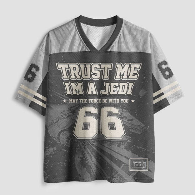 Trust Me I Am a Jedi Geek Mesh Jersey