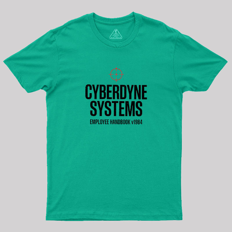 Cyberdyne Systems Employee Handbook Geek T-Shirt