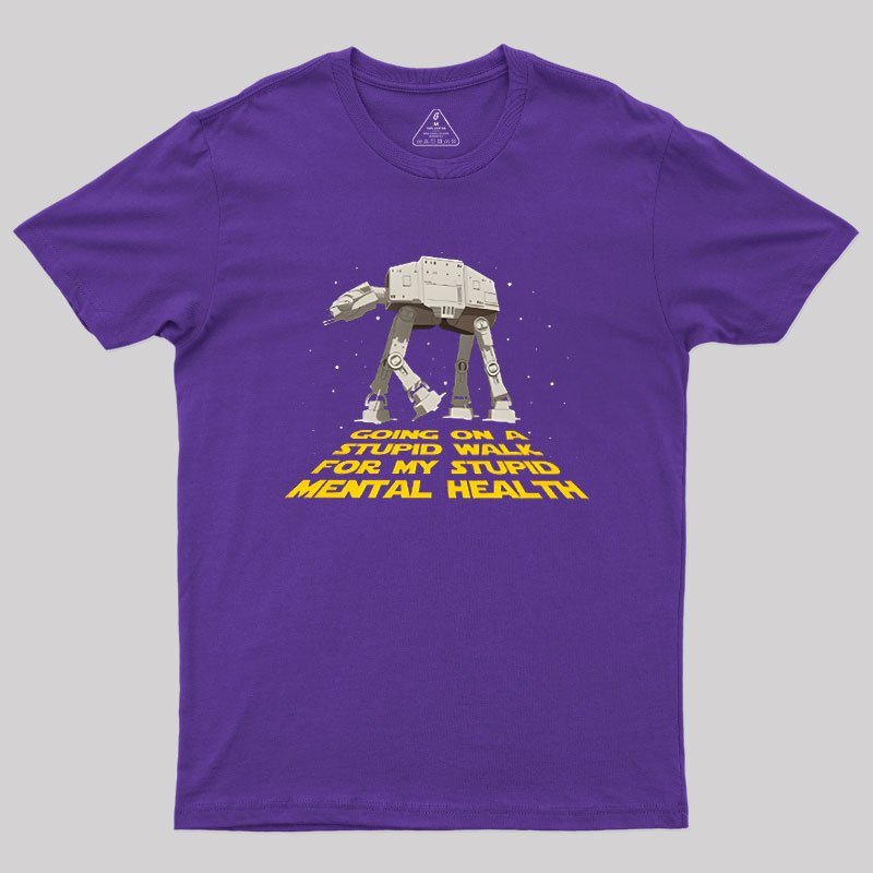 Imperial Walk Stupid Humor Geek T-Shirt