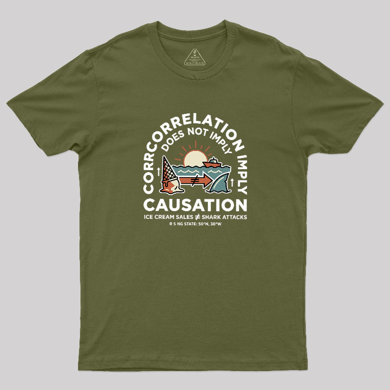 Spurious Correlation Geek T-Shirt