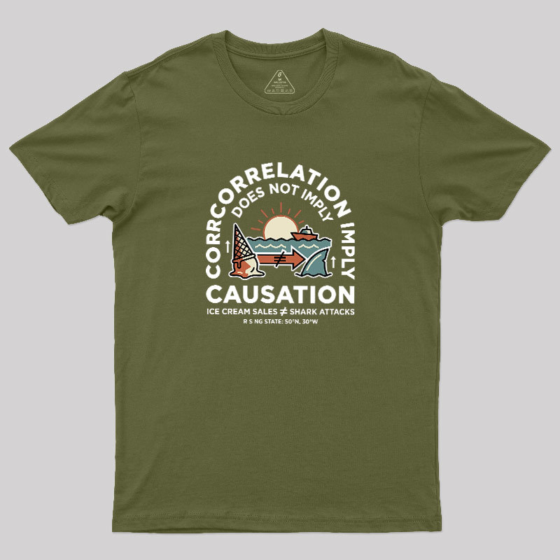 Spurious Correlation Geek T-Shirt