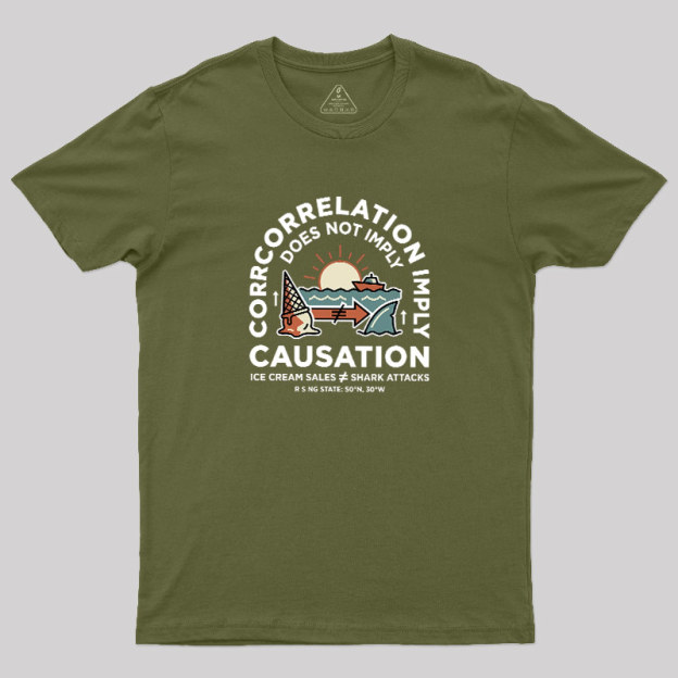 Spurious Correlation Geek T-Shirt