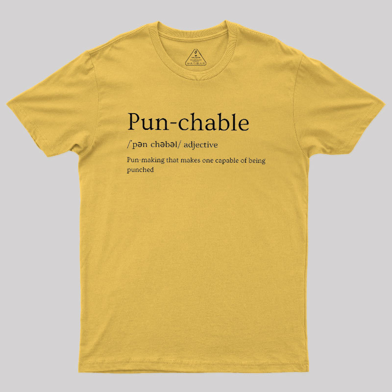 Pun-chable Geek T-Shirt