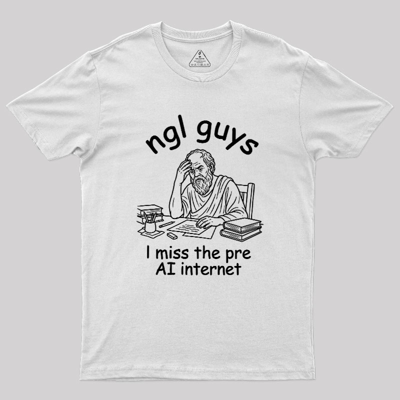 Digital Nostalgia Geek T-Shirt