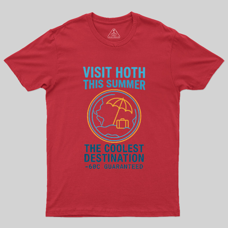 Visit the Coolest Ice Planet This Summer Geek T-Shirt