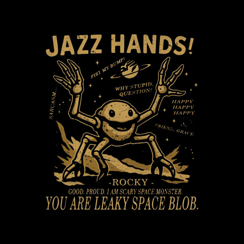 Rocky Amaze Vintage Geek T-Shirt