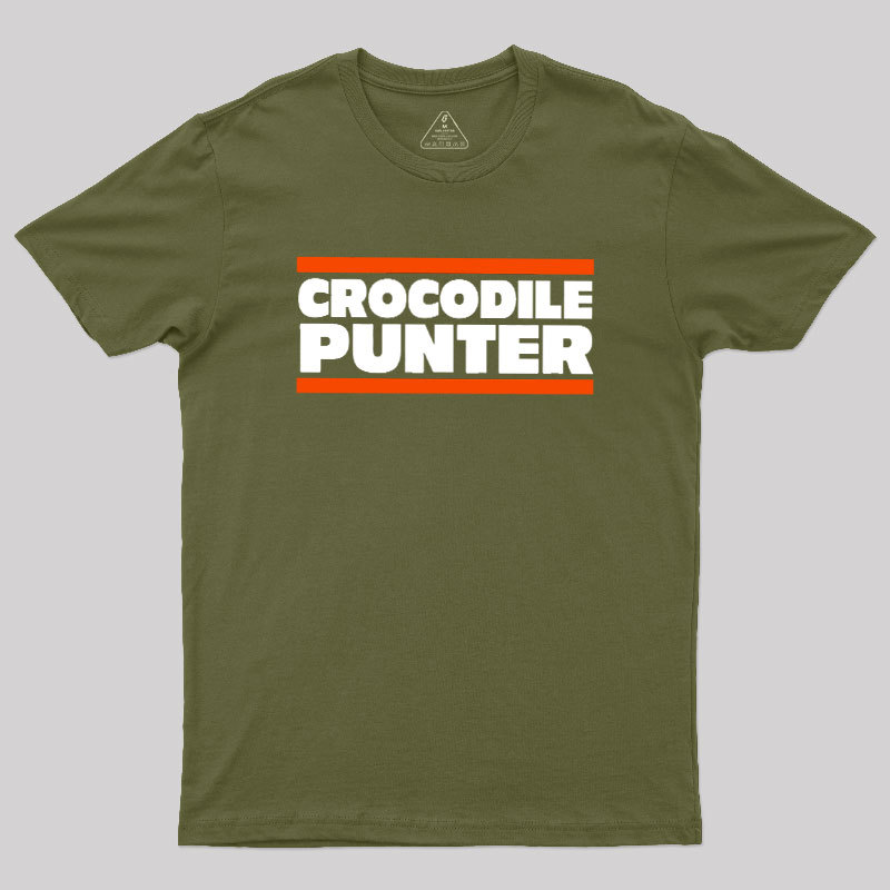 Crocodile Punter Geek T-Shirt