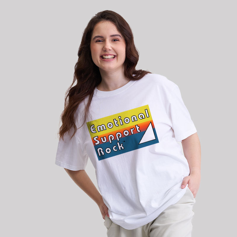 Emotional Support Rock Geek T-Shirt