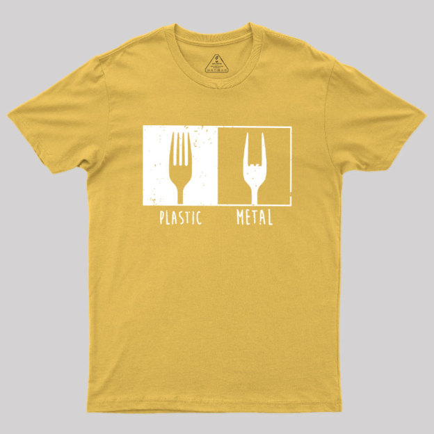 Metal Fork Geek T-Shirt