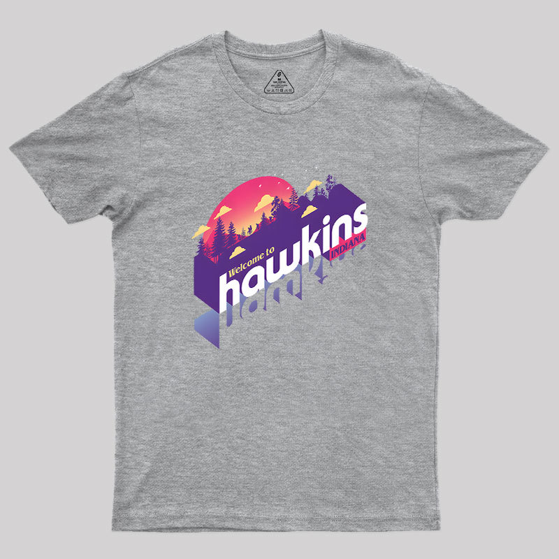 Sunset Hawkins Geek T-Shirt