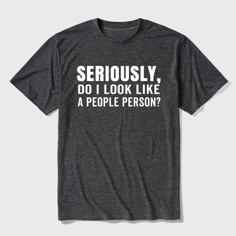 Not a People Person Ultra Soft Heather Tee