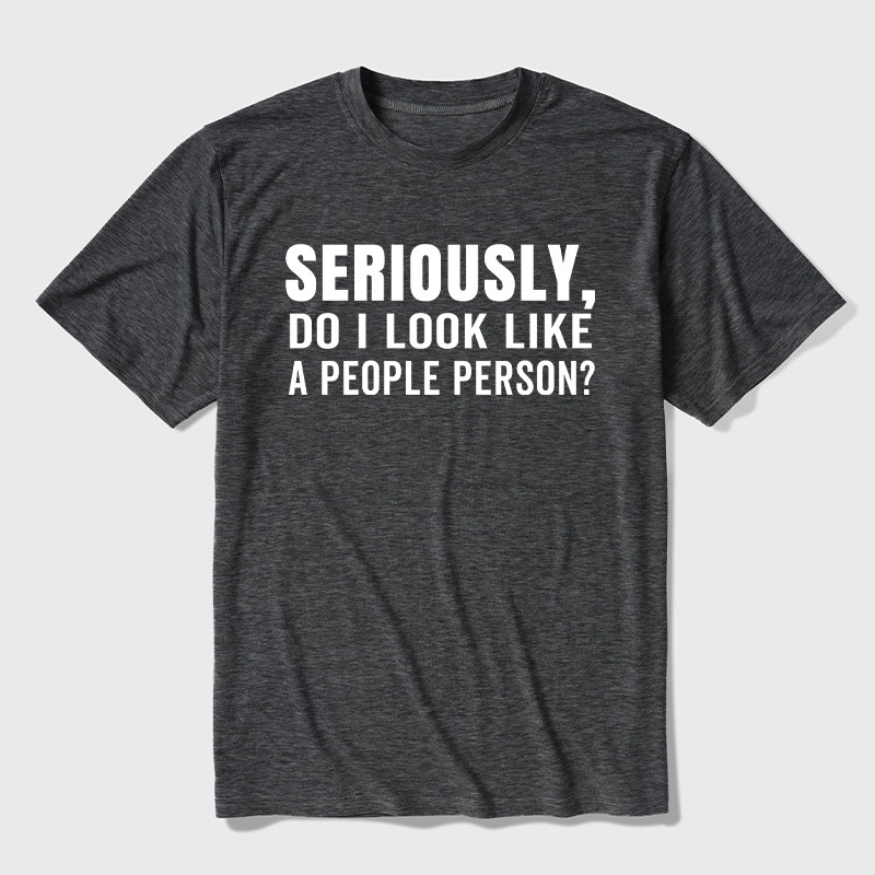 Not a People Person Ultra Soft Heather Tee