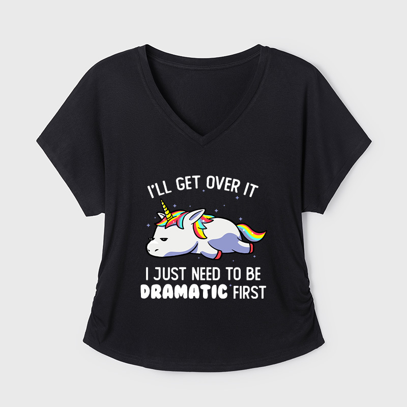 Geeksoutfit I'm Thinking Loading Women's V-Neck T-shirt for Sale