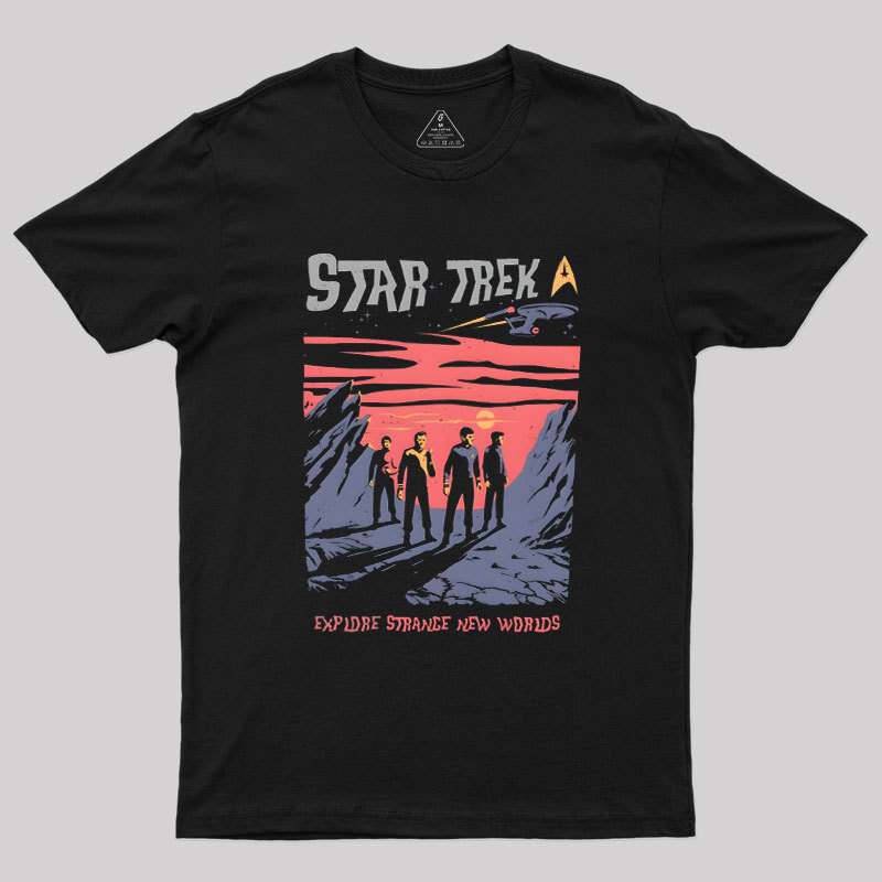 Explore Strange New Worlds Geek T-Shirt
