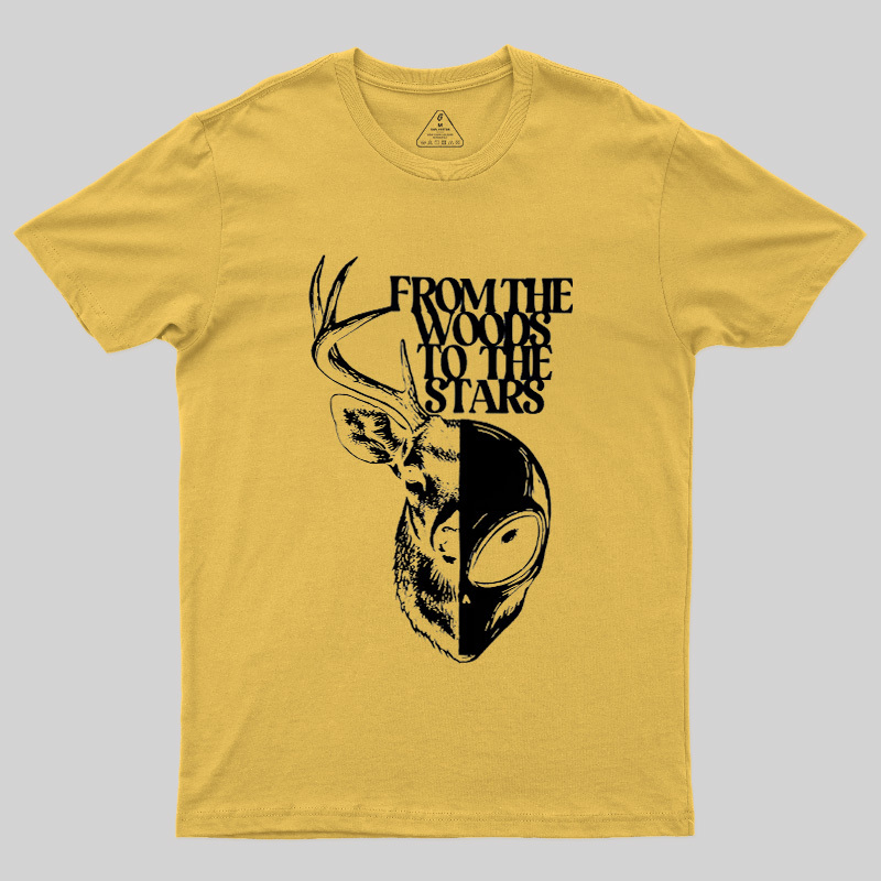 From The Woods To The Stars Geek T-Shirt