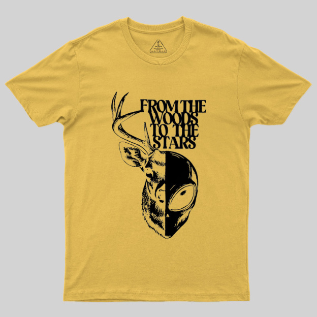 From The Woods To The Stars Geek T-Shirt