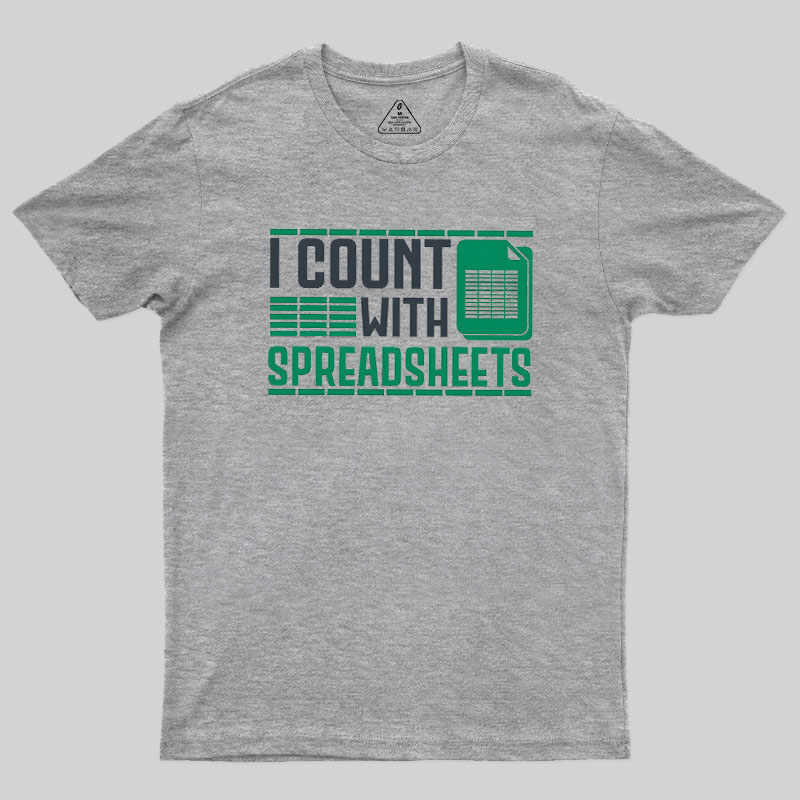 Funny Spreadsheet Accountant Geek T-Shirt