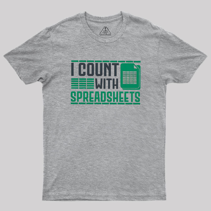 Funny Spreadsheet Accountant Geek T-Shirt