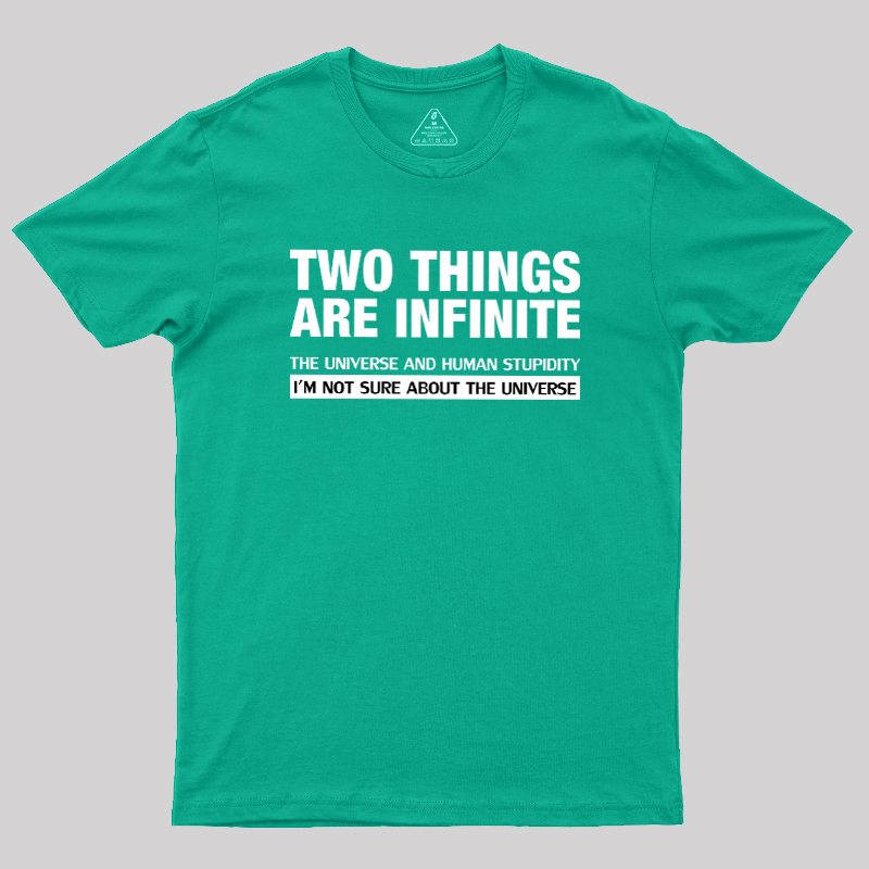 Infinite Stupidity Geek T-Shirt
