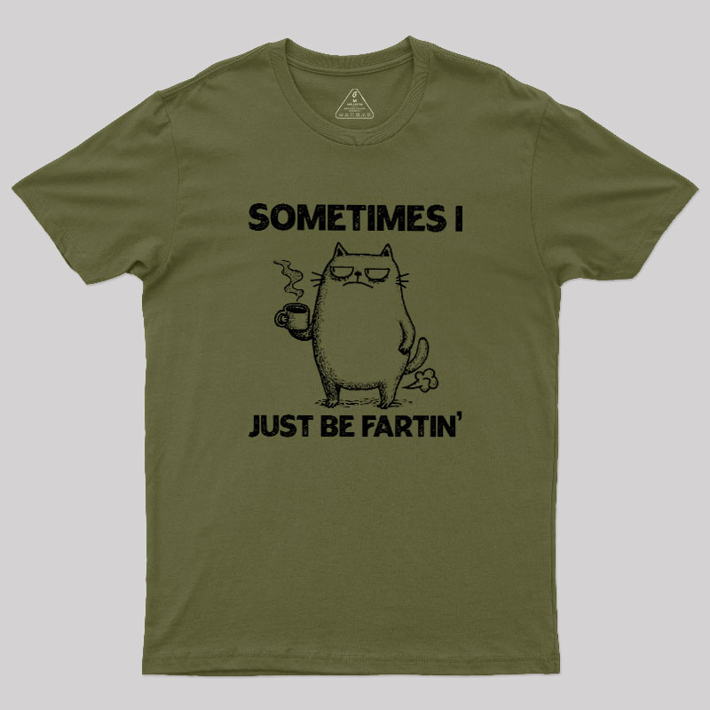 Fartin' Cat Chronicles Geek T-Shirt