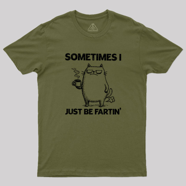 Fartin' Cat Chronicles Geek T-Shirt