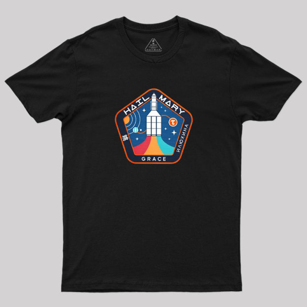 Astronaut Pi Symbol Geek T-Shirt