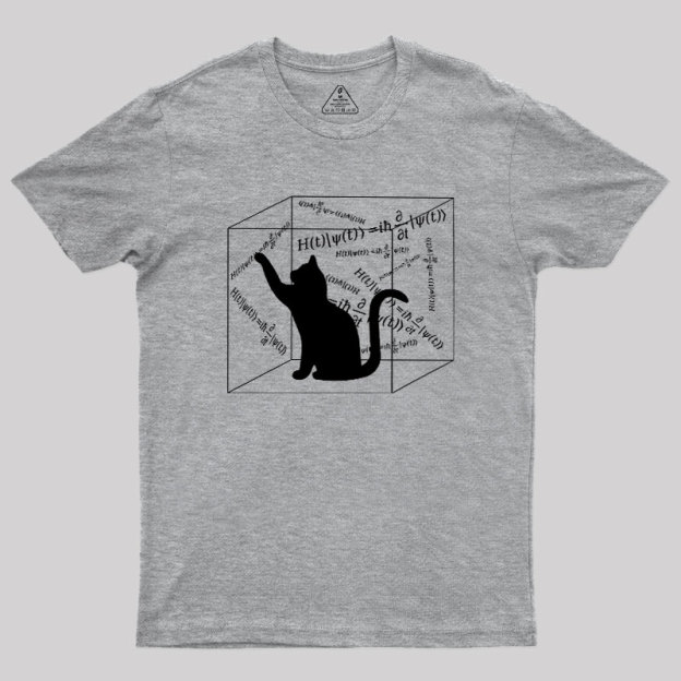 Schrodinger Cat In The Box Geek T-Shirt