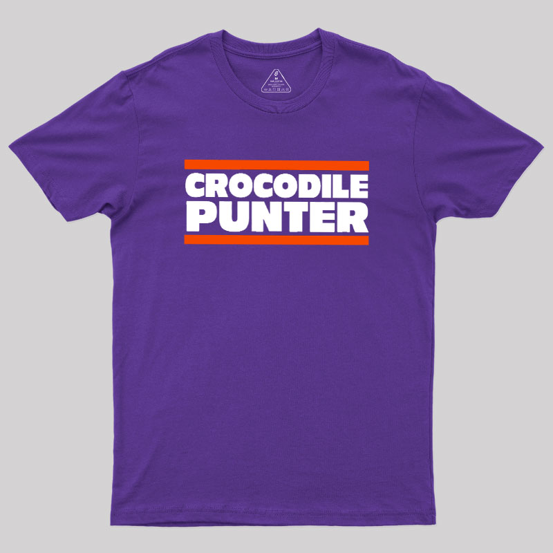 Crocodile Punter Geek T-Shirt