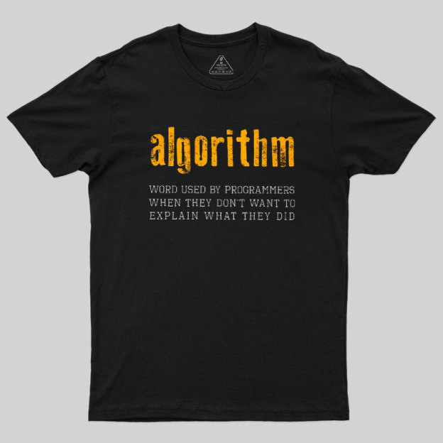 Algorithm Geek T-Shirt