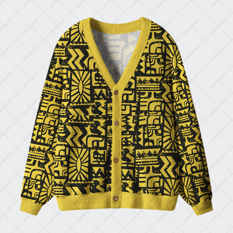 Eleven’s Energy Geek Ugly Cardigan Sweaters 